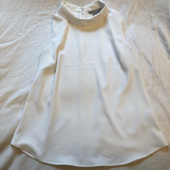 H&M | Jackie O collar white blouse 8 - Picture 1 of 4